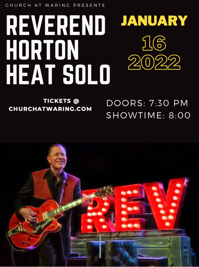 Detail REVEREND HORTON HEAT SOLO ROADHOUSE TICKETS